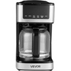 image:imageVEVOR Programmable Coffee Maker 12 Cup Programmable Drip Coffee Makers with Touch Screen 4Hour Keep Warm Coffee Makers Drips 2 Brew Strengths Drip Coffee Machine for Home 24Hour Programmable