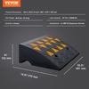 image:imageVEVOR Rubber Curb Ramp 2 Pack 43 Rise Height HeavyDuty 33069 lbs15 T Capacity Threshold Ramps Driveway Ramps with Stable Grid Structure for Cars Wheelchairs Bikes Motorcycles6 H
