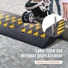 image:imageVEVOR Rubber Curb Ramp 2 Pack 43 Rise Height HeavyDuty 33069 lbs15 T Capacity Threshold Ramps Driveway Ramps with Stable Grid Structure for Cars Wheelchairs Bikes Motorcycles6 H