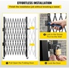 image:imageVEVOR Single Folding Security Gate 725 ft H x 78 ft W Folding Door Gate Steel Accordion Security Gate Flexible Expanding Security Gate 360 Rolling Barricade Gate Scissor GateDoor with Padlock87 H x 94 W