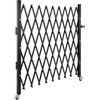 image:imageVEVOR Single Folding Security Gate 725 ft H x 78 ft W Folding Door Gate Steel Accordion Security Gate Flexible Expanding Security Gate 360 Rolling Barricade Gate Scissor GateDoor with Padlock87 H x 85 W