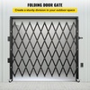 image:imageVEVOR Single Folding Security Gate 725 ft H x 78 ft W Folding Door Gate Steel Accordion Security Gate Flexible Expanding Security Gate 360 Rolling Barricade Gate Scissor GateDoor with Padlock87 H x 94 W