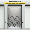 image:imageVEVOR Single Folding Security Gate 725 ft H x 78 ft W Folding Door Gate Steel Accordion Security Gate Flexible Expanding Security Gate 360 Rolling Barricade Gate Scissor GateDoor with Padlock5157 H x 42 W