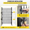 image:imageVEVOR Single Folding Security Gate 725 ft H x 78 ft W Folding Door Gate Steel Accordion Security Gate Flexible Expanding Security Gate 360 Rolling Barricade Gate Scissor GateDoor with Padlock5157 H x 75 W