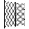 image:imageVEVOR Single Folding Security Gate 725 ft H x 78 ft W Folding Door Gate Steel Accordion Security Gate Flexible Expanding Security Gate 360 Rolling Barricade Gate Scissor GateDoor with Padlock87 H x 150 W