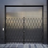 image:imageVEVOR Single Folding Security Gate 725 ft H x 78 ft W Folding Door Gate Steel Accordion Security Gate Flexible Expanding Security Gate 360 Rolling Barricade Gate Scissor GateDoor with Padlock6339 H x 122 W