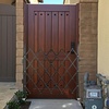 image:imageVEVOR Single Folding Security Gate 725 ft H x 78 ft W Folding Door Gate Steel Accordion Security Gate Flexible Expanding Security Gate 360 Rolling Barricade Gate Scissor GateDoor with Padlock5157 H x 66 W