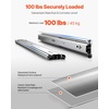 image:imageVEVOR Soft Close Drawer Slides 10 Pairs 22 Inch Heavy Duty Full Extension Side Mount Ball Bearing Drawer Glides Kitchen Cabinet Rails 100LB Load CapacityStandard
