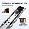 image:imageVEVOR Soft Close Drawer Slides 10 Pairs 22 Inch Heavy Duty Full Extension Side Mount Ball Bearing Drawer Glides Kitchen Cabinet Rails 100LB Load Capacity10 Pairs with Soft Close