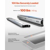 image:imageVEVOR Soft Close Drawer Slides 10 Pairs 22 Inch Heavy Duty Full Extension Side Mount Ball Bearing Drawer Glides Kitchen Cabinet Rails 100LB Load CapacityStandard