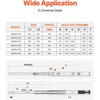 image:imageVEVOR Soft Close Drawer Slides 10 Pairs 22 Inch Heavy Duty Full Extension Side Mount Ball Bearing Drawer Glides Kitchen Cabinet Rails 100LB Load Capacity10 Pairs with Soft Close
