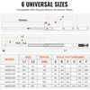 image:imageVEVOR Soft Close Drawer Slides 10 Pairs 22 Inch Heavy Duty Full Extension Side Mount Ball Bearing Drawer Glides Kitchen Cabinet Rails 100LB Load Capacity6 Pairs with Soft Close