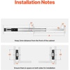 image:imageVEVOR Soft Close Drawer Slides 10 Pairs 22 Inch Heavy Duty Full Extension Side Mount Ball Bearing Drawer Glides Kitchen Cabinet Rails 100LB Load Capacity10 Pairs with Soft Close