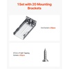 image:imageVEVOR Soft Close Drawer Slides 10 Pairs 22 Inch Heavy Duty Full Extension Side Mount Ball Bearing Drawer Glides Kitchen Cabinet Rails 100LB Load Capacity10 Pairs without Soft Close