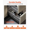 image:imageVEVOR Soft Close Drawer Slides 10 Pairs 22 Inch Heavy Duty Full Extension Side Mount Ball Bearing Drawer Glides Kitchen Cabinet Rails 100LB Load Capacity10 Pairs with Soft Close