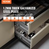 image:imageVEVOR Soft Close Drawer Slides 10 Pairs 22 Inch Heavy Duty Full Extension Side Mount Ball Bearing Drawer Glides Kitchen Cabinet Rails 100LB Load Capacity10 Pairs with Soft Close