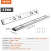 image:imageVEVOR Soft Close Drawer Slides 10 Pairs 22 Inch Heavy Duty Full Extension Side Mount Ball Bearing Drawer Glides Kitchen Cabinet Rails 100LB Load Capacity6 Pairs with Soft Close
