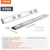image:imageVEVOR Soft Close Drawer Slides 10 Pairs 22 Inch Heavy Duty Full Extension Side Mount Ball Bearing Drawer Glides Kitchen Cabinet Rails 100LB Load Capacity6 Pairs with Soft Close