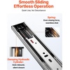 image:imageVEVOR Soft Close Drawer Slides 10 Pairs 22 Inch Heavy Duty Full Extension Side Mount Ball Bearing Drawer Glides Kitchen Cabinet Rails 100LB Load Capacity10 Pairs with Soft Close