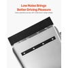 image:imageVEVOR Stainless Steel Quarter Fenders for Semi Trucks 24 x 24 Semi Truck Fenders with Tube Bracket and Mounting Hardware 1 Pair Right amp Left Quarter Fender Set Fit for Freightliner PeterbiltsilverStainless Steel