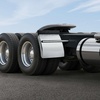 image:imageVEVOR Stainless Steel Quarter Fenders for Semi Trucks 24 x 24 Semi Truck Fenders with Tube Bracket and Mounting Hardware 1 Pair Right amp Left Quarter Fender Set Fit for Freightliner PeterbiltsilverStainless Steel