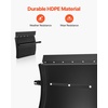 image:imageVEVOR Stainless Steel Quarter Fenders for Semi Trucks 24 x 24 Semi Truck Fenders with Tube Bracket and Mounting Hardware 1 Pair Right amp Left Quarter Fender Set Fit for Freightliner PeterbiltPlastic