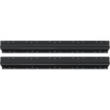 image:imageVEVOR Undermount Heavy Duty Drawer Slides 16 24 32 40 Inch 260 lb Load Capacity Full Extension Ball Bearing Under Stair Cabinet Rails Bottom Stair Cabinet Glides Track Runners16inch Black32 Inch