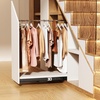 image:imageVEVOR Undermount Heavy Duty Drawer Slides 16 24 32 40 Inch 260 lb Load Capacity Full Extension Ball Bearing Under Stair Cabinet Rails Bottom Stair Cabinet Glides Track Runners16inch Black16 Inch