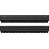 image:imageVEVOR Undermount Heavy Duty Drawer Slides 16 24 32 40 Inch 260 lb Load Capacity Full Extension Ball Bearing Under Stair Cabinet Rails Bottom Stair Cabinet Glides Track Runners16inch Black24 Inch