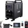 image:imageVEVOR 8KW Diesel Air Heater 12V24V All in One Bluetooth APP Control Remote Control and Display Screen CO Alarm Fast Heating Vertical Portable for Vehicles GarageBlack