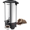 image:imageVEVOR Commercial Coffee Urn 110Cups165L Stainless Steel Large Coffee Dispenser 1500W 110V Electric Coffee Maker Urn For Quick Brewing Hot Water Urn for Easy Cleaning50 Cups