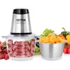 image:imageVEVOR Manual Meat Grinder Heavy Duty Cast Iron Hand Meat Grinder with Steel Table Clamp Meat Mincer Sausage Maker with 1 Cutting Blade 2 Cutting Plates 3 Sausage Tubes for Beef Pepper Mushroom8 Cup5 Cup