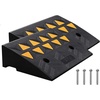 image:imageVEVOR Rubber Curb Ramp 2 Pack 43 Rise Height HeavyDuty 33069 lbs15 T Capacity Threshold Ramps Driveway Ramps with Stable Grid Structure for Cars Wheelchairs Bikes Motorcycles5 H
