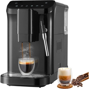 image:imageVEVOR Automatic Espresso Machine 20 Bar Auto Coffee Machine with Frother Steam Wand BuiltIn Grinder and 15Level Grinding Settings Professional Espresso Coffee Maker with 15L Water Tank