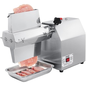 image:imageVEVOR Commercial Meat Tenderizer Heavy Duty Stainless Steel Kitchen Tool with Handle Meat Tong and Cleaning Brush 450W Electric Meat Tenderizer Machine for Beef Turkey Chicken Pork and Fish195 inch