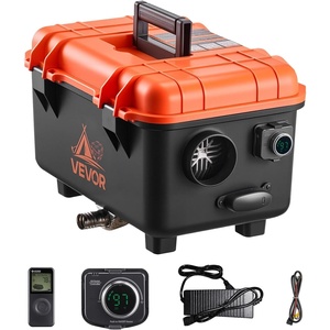 image:imageVEVOR Diesel Heater 8KW DC 12V24V All in One Portable Diesel Air Heater with Remote Control and LCD Screen Fast Heating Low Noise 11 Gal Fuel Tank for Trucks Vans RVs Campers and GaragesBlackOrangeW