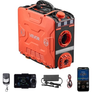 image:imageVEVOR Diesel Heater 8KW DC 12V24V All in One Portable Diesel Air Heater with Remote Control and LCD Screen Fast Heating Low Noise 11 Gal Fuel Tank for Trucks Vans RVs Campers and GaragesBlackOrangeH