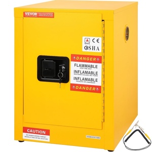 image:imageVEVOR Flammable Cabinet 17 x 17 x 18 Galvanized Steel Safety Cabinet Adjustable Shelf Flammable Storage Cabinet for Commercial Industrial and Home Use Industrial amp Scientific17 x 17 x 22