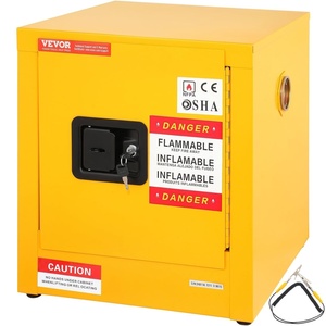 image:imageVEVOR Flammable Cabinet 17 x 17 x 18 Galvanized Steel Safety Cabinet Adjustable Shelf Flammable Storage Cabinet for Commercial Industrial and Home Use Industrial amp Scientific17 x 17 x 18