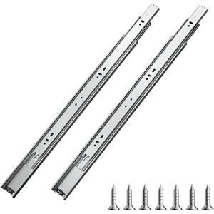 image:imageVEVOR Soft Close Drawer Slides 10 Pairs 22 Inch Heavy Duty Full Extension Side Mount Ball Bearing Drawer Glides Kitchen Cabinet Rails 100LB Load CapacityStandard