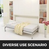 image:imageHappybuy Murphy Mounting Wall Springs Mechanism Heavy Duty Support Hardware DIY Kit for King Queen Bed Vertical WhiteHorizontal