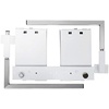 image:imageHappybuy Murphy Mounting Wall Springs Mechanism Heavy Duty Support Hardware DIY Kit for King Queen Bed Vertical WhiteHorizontal