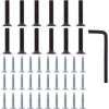 image:imageHappybuy Murphy Mounting Wall Springs Mechanism Heavy Duty Support Hardware DIY Kit for King Queen Bed Vertical WhiteHorizontal