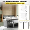 image:imageHappybuy Murphy Mounting Wall Springs Mechanism Heavy Duty Support Hardware DIY Kit for King Queen Bed Vertical WhiteVertical
