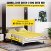 image:imageHappybuy Murphy Mounting Wall Springs Mechanism Heavy Duty Support Hardware DIY Kit for King Queen Bed Vertical WhiteVertical