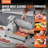 image:imageMeat Slicer 340W Electric Deli Food Slicer with 10 SUS420 Stainless Steel Blade and Builtin Sharpening Stone 006 inch Adjustable Thickness for Commercial and Home Use Cut Meat and Cheese10 inch