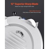 image:imageMeat Slicer 340W Electric Deli Food Slicer with 10 SUS420 Stainless Steel Blade and Builtin Sharpening Stone 006 inch Adjustable Thickness for Commercial and Home Use Cut Meat and Cheese12 inch