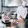 image:imageMeat Slicer 340W Electric Deli Food Slicer with 10 SUS420 Stainless Steel Blade and Builtin Sharpening Stone 006 inch Adjustable Thickness for Commercial and Home Use Cut Meat and Cheese12 inch