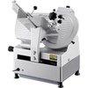 image:imageMeat Slicer 340W Electric Deli Food Slicer with 10 SUS420 Stainless Steel Blade and Builtin Sharpening Stone 006 inch Adjustable Thickness for Commercial and Home Use Cut Meat and Cheese12 inch