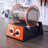 image:imageVEVOR 11lbs5kg Capacity Mini Tumbler Machine with 060 Minutes Timer 5 Speeds Jewelry Rotary Finisher for Surface Polishing Grinding Buffing Gemstones Jewels Coins OrangeBlack KD200015kg